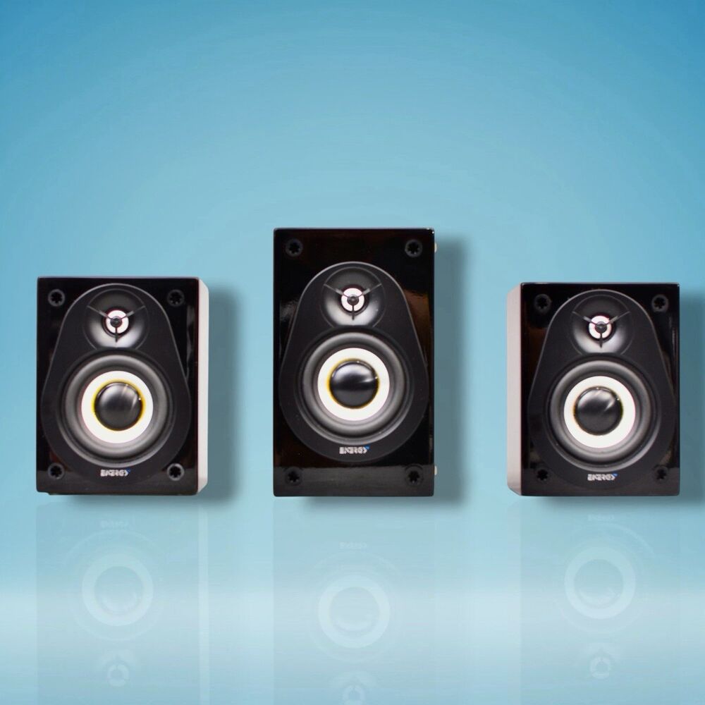 energy rc micro 3-piece home theater speaker set tested works